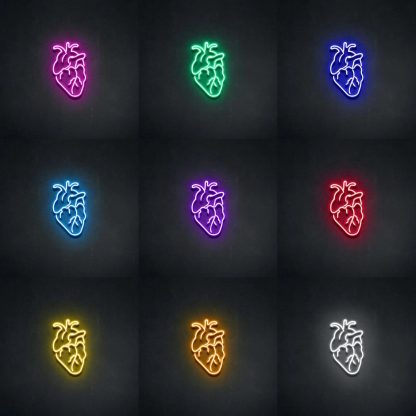 'Human Heart' Neon Sign - neonaffair