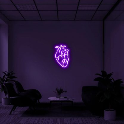 'Human Heart' Neon Sign - neonaffair