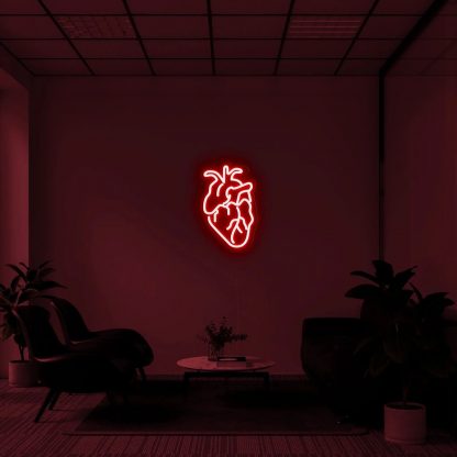 'Human Heart' Neon Sign - neonaffair