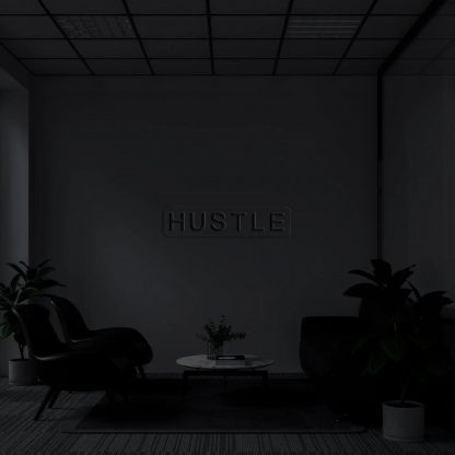 "Hustle" LED Neon Sign - neonaffair