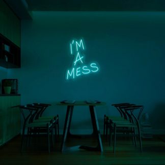 'I'm a mess' LED Neon Sign - neonaffair