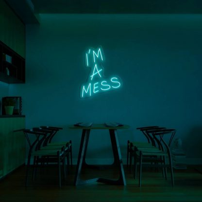 'I'm a mess' LED Neon Sign - neonaffair