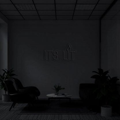 'It's Lit' Neon Sign - neonaffair