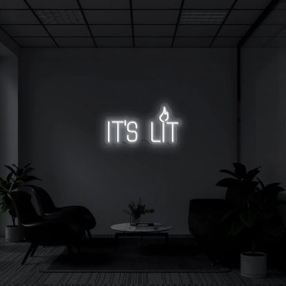 'It's Lit' Neon Sign - neonaffair