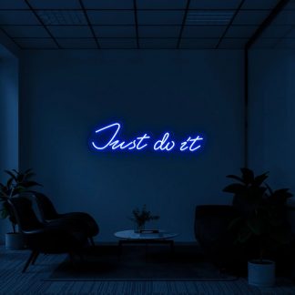 'Just do it' LED Neon Sign - neonaffair