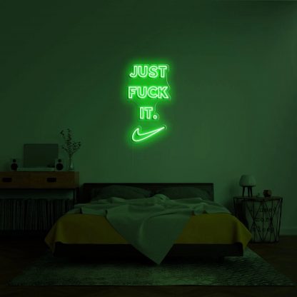 'Just Fuck It' Neon Sign - neonaffair