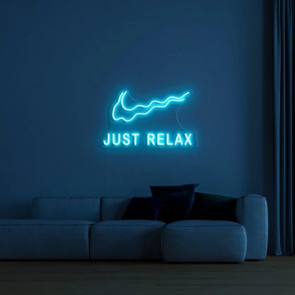 'Just Relax' LED Neon Sign - neonaffair