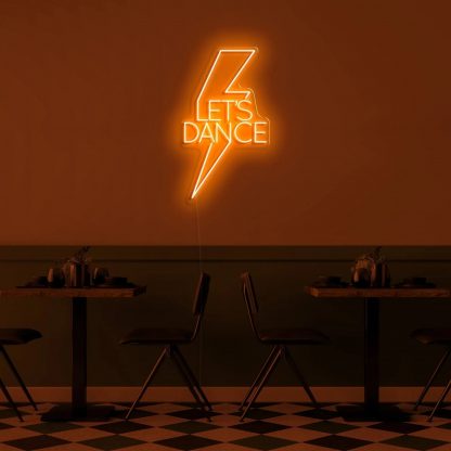 'Let's Dance' LED Neon Sign - neonaffair