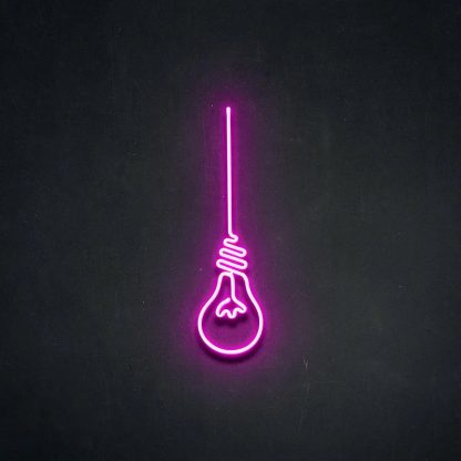 'Lightbulb Moment' Neon Sign - neonaffair