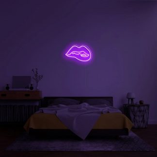 'Lips' LED Neon Sign - neonaffair