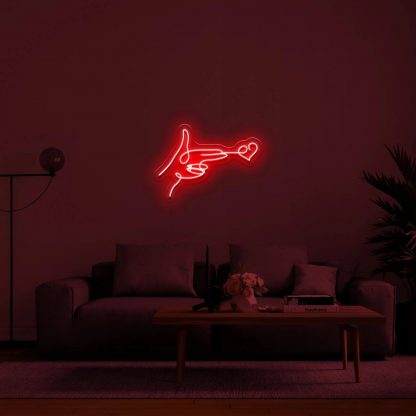 'Love gun' Neon Sign - neonaffair