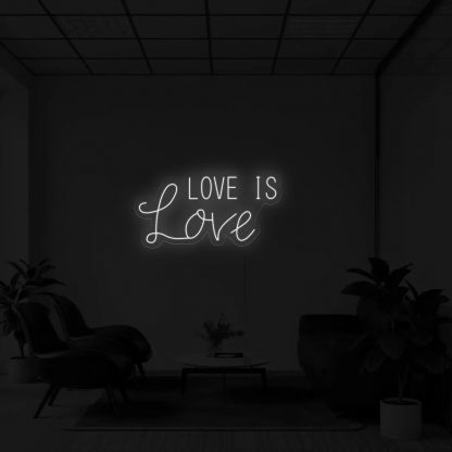 'Love is love' LED Neon Sign - neonaffair