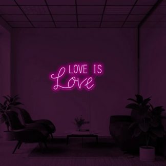 'Love is love' LED Neon Sign - neonaffair