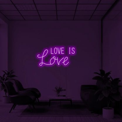 'Love is love' LED Neon Sign - neonaffair