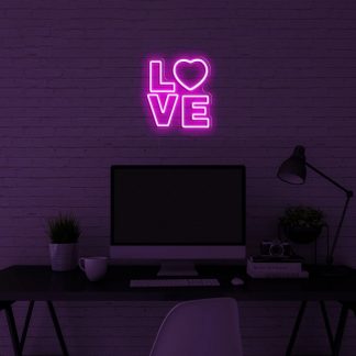 'Love' LED Neon Sign - neonaffair