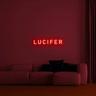 'Lucifer' LED Neon Sign - neonaffair