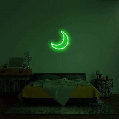 'Moon' LED Neon Sign - neonaffair