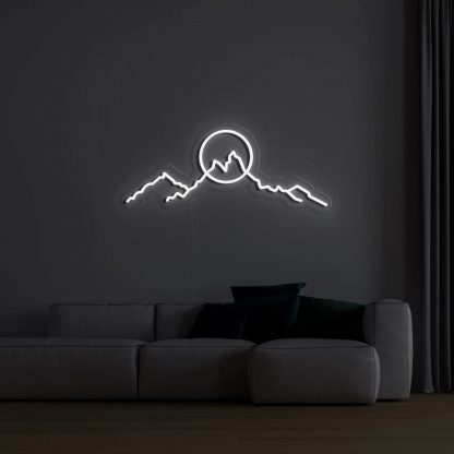 'Mountainscape' Neon Sign - neonaffair