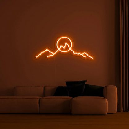 'Mountainscape' Neon Sign - neonaffair