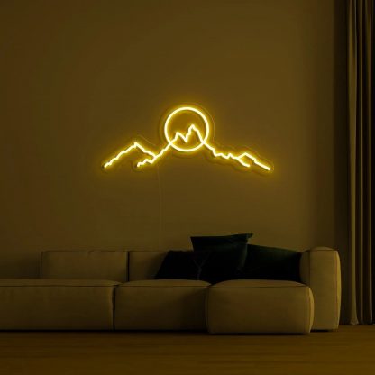 'Mountainscape' Neon Sign - neonaffair