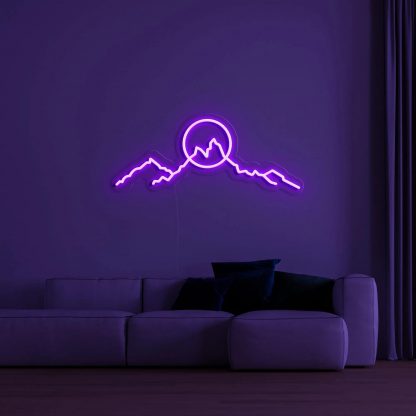 'Mountainscape' Neon Sign - neonaffair