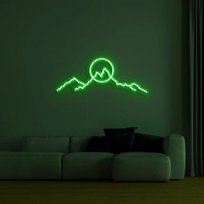 'Mountainscape' Neon Sign - neonaffair