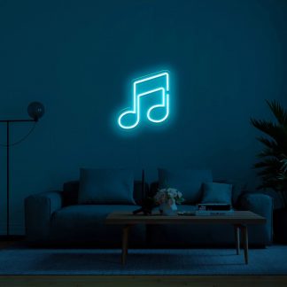 'Music Note' LED Neon Sign - neonaffair