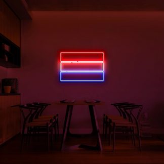 'Netherlands Flag' LED Neon Sign - neonaffair