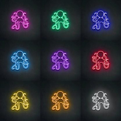 'Octopus' Neon Sign - neonaffair