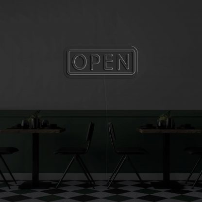 'Open' v2 Neon Sign - neonaffair