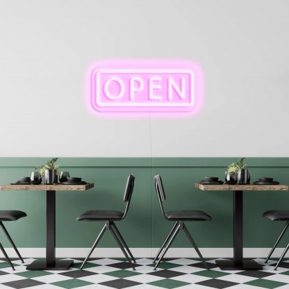 'Open' v2 Neon Sign - neonaffair