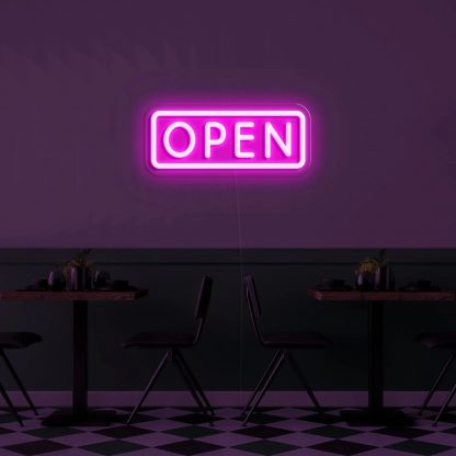 'Open' v2 Neon Sign - neonaffair