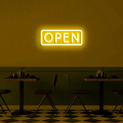 'Open' v2 Neon Sign - neonaffair