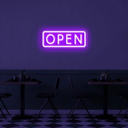 'Open' v2 Neon Sign - neonaffair