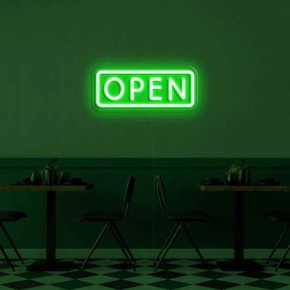 'Open' v2 Neon Sign - neonaffair