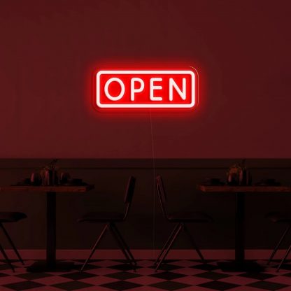 'Open' v2 Neon Sign - neonaffair