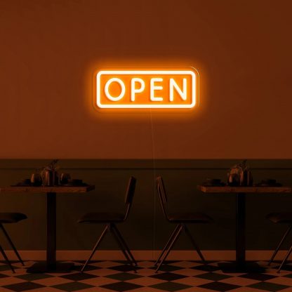 'Open' v2 Neon Sign - neonaffair