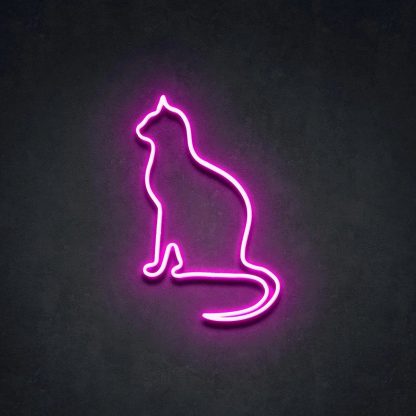 'Peaceful Cat' Neon Sign - neonaffair