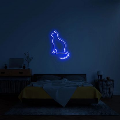 'Peaceful Cat' Neon Sign - neonaffair