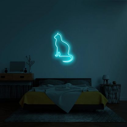 'Peaceful Cat' Neon Sign - neonaffair