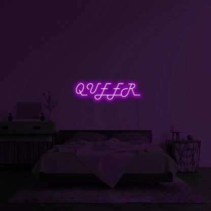 'Queer' LED Neon Sign - neonaffair