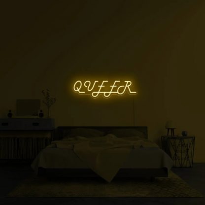 'Queer' LED Neon Sign - neonaffair