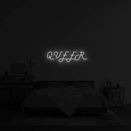 'Queer' LED Neon Sign - neonaffair