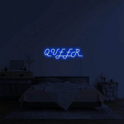 'Queer' LED Neon Sign - neonaffair