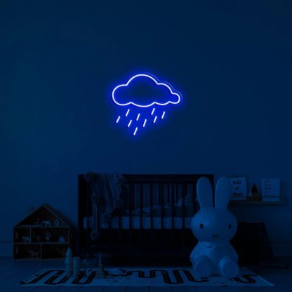 'Rainy Cloud' LED Neon Sign - neonaffair