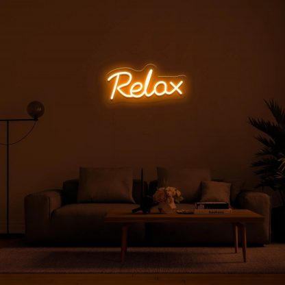 'Relax' LED Neon Sign - neonaffair