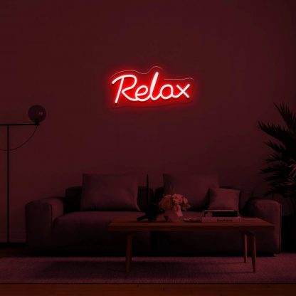 'Relax' LED Neon Sign - neonaffair