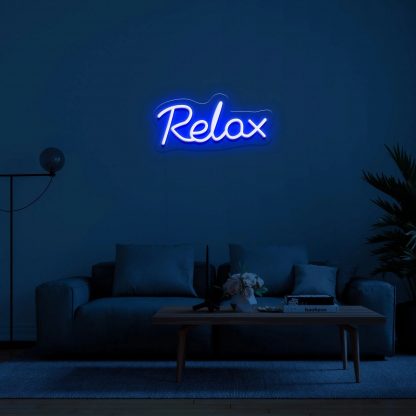 'Relax' LED Neon Sign - neonaffair