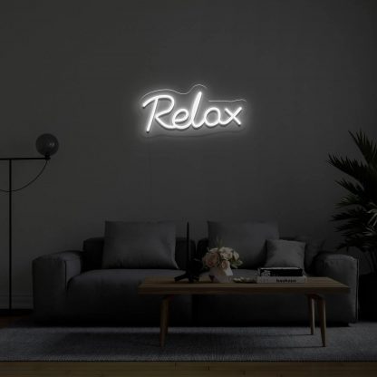 'Relax' LED Neon Sign - neonaffair