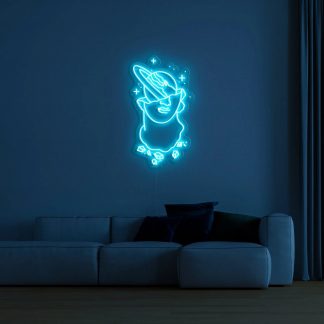 'Saturn Statue' Neon Sign - neonaffair